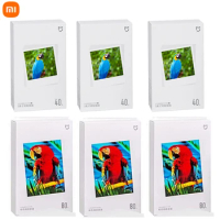 Original Xiaomi 3 Inch /6 Inch Photo Printer Paper For Xiaomi Mijia Photo Printer /Xiaomi Printer 1S Photographic Color Coated