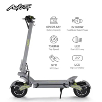 Usa Uk Eu Warehouse Electric Bike Scooter 2800W Dual Motor 10 Inch Two Wheel Foldable Adult Electric Scooter Brake Pads