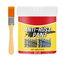Rust Remover Anti-Rust Rust Converter With Brush Rust Renovator Chassis Anti-Rust Rust Removal For Grill Car Chassis Sink