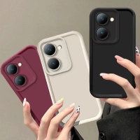 Sarung Telefon, Untuk Vivo Y36 4G 5G, Y36C, V2247 V2248, Bampar Silikon Lembut Kalis Kejutan Matte M