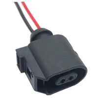1 Pcs 2 Pin ABS Speed Sensor Cable Plug Harness For Golf MK5 MK6 Passat B6 Polo Tiguan Jetta A4 Q3 Seat Altea Toldeo 6E0973702