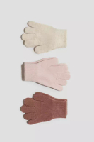 H&M 3-pack gloves