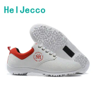 Women's Golf Shoes Waterproof Leather Golfing Shoes Female Spikes Golf Shoes Anti Slip Pro Golf Tour Sports Sneakers Grand Turf