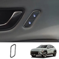 Car Seat Memory Adjustment Button Trim Frame For Hyundai KONA 2024 Car Interior Accessories