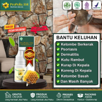 Propolis SM herbal ketombe berkerak Ektrak propolis brazil asli isi 6ml 100%
