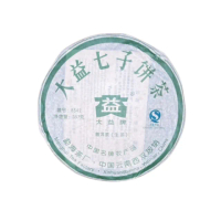 【茶韻】普洱茶2007年大益茶廠8542生餅1+1 茶葉禮盒(附茶樣10g.收藏盒.夾鏈袋各1.可提袋)