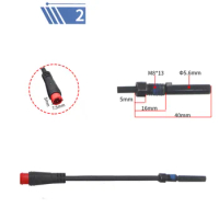 Ebike Magnetic Brake Sensor Durable And Magnetic Sensitive 2 And 3 Pin 30/150cm Cable Power Sensor Line Electric Bicycle Parts