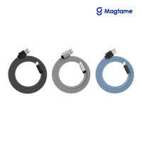 Magtame USB-A to Lightning 扁線款 磁性快收納充電傳輸線 1M