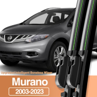 2pcs For Nissan Murano Z50 Z51 Z52 2003-2023 Front Windshield Wiper Blades Windscreen Window Accessories 2005 2006 2007 2009