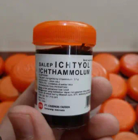 SALEP hitam ichtamol ichtiyol untuk udun bisul besar Gatal