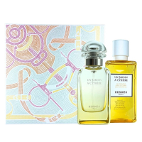 Hermes 愛馬仕 Un Jardin a Cythere 希瑟花園禮盒 (淡香水50ml+沐浴膠40ml) (平行輸入)