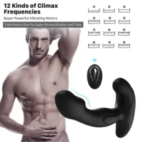Male Prostata Massager Dildo Anal Plugs Silicone Wireless Vibrator Gay Sex Toys Prostate Stimulator Vibrator Prostate Massage