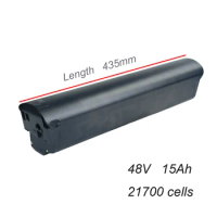 48V 15Ah 720Wh Li-ion 21700 cells E-Mountain bike Battery for ATOM Dash E-Bike integrated mid-frame battery Replacement