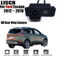 For Ford Escape 2012 ~ 2018 Rear View Backup Parking Camera Rearview Reverse Camera / License plate light camera