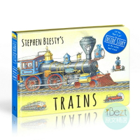 Stephen Biesty's Trains | 外文 | 繪本 | 翻翻書 | 火車歷史 | 結構 | 剖面 | 運作 |