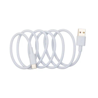1M 5A USB Type C Fast Charging Cable For Samsung S20 S10 Huawei P30 Xiaomi Type-C Mobile Phone Charge Wire White USB-C Data Cord