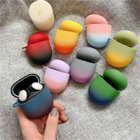 Gradient Colour Matte Hard Plastic PC Earphone Protective Case for Google Pixel Buds 2 Headphone Anti-fall Protect Cover