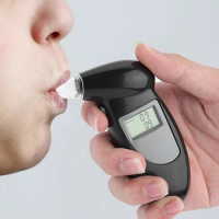 Digital LCD Screen Alcohol Breath Tester Portable Keychain Breath Analyzer