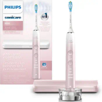 Philips Sonicare Diamond Clean 9000 Electric Toothbrush White New Set With Bluetooth Connectivity