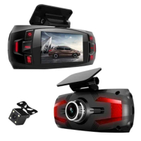 1080P Full Hd 2.7" Lcd Driving Recorder 170 Degree Car Dvr Dashboard Camera Dual Lens Sprint Camera with Rear