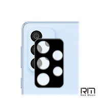 RedMoon 三星 A53 5G / A33 5G 3D全包式鏡頭保護貼-黑 手機鏡頭貼 9H玻璃保貼