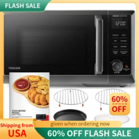 TOSHIBA 6-in-1 Inverter Countertop Microwave Oven Healthy Air Fryer Combo, MASTER Series, Broil, Convection, Speedy Combi, Even