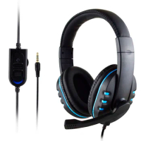 xunbeifang For ps 4 Wired gaming Headset earphones with Microphone Headphones for PS4 games