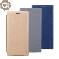 Samsung Galaxy Note20 Ultra 凌瓏極簡系列皮套 頂級皮紋質感 隱形磁力支架式皮套-金灰藍