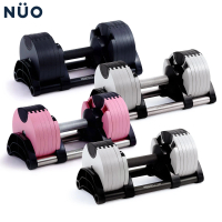 【NUO】220可調式啞鈴20KG-2入(榮獲美國GQ雜誌票選最佳啞鈴)