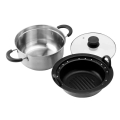 DANRO 丹露 複合式全能料理鍋 S304-1530 1.5L+3L 不鏽鋼304