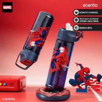 ECENTIO Botol Minum Anak Spiderman 750ml plastic outdoor cup