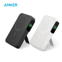 Anker MagGo Power Bank 10000mAh Qi2 Certified 15W Ultra-Fast MagSafe Portable Battery Pack for iPhon