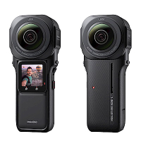 Insta360 ONE RS 一英吋全景攝影機+128G記憶卡+114cm隱形自拍棒(先創公司貨)