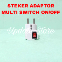 Steker Adaptor Multi Switch On/Off