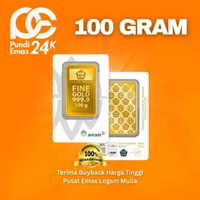 Antam Logam Mulia 100 Gram CertiEye 2026