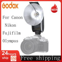 Godox Lux Senior Camera Flash GN14 Color 6000K Auto &amp; Manual Flash Modes 28mm Focal for Canon Nikon Sony Fujifilm Olympus