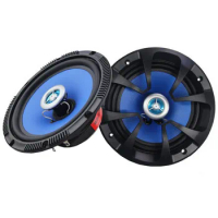 2 Pcs 2 Way 6.5 inch Common for All Vehicles Blue Color Car Subwoofer Car Coaxial Speakers Stereo Car Audio Speakers 2x120W