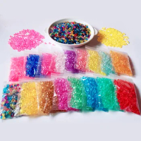 50g Colorful Beads Balls Charms For Slimes Supplies Addition Fish Tank Accessories Diy Sprinkles Glue Crystal Mud FillerCraft