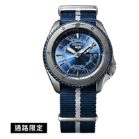 seiko SK037 精工錶 SK037 4R36-09F0B(SRPF69K1) 5 Sports seiko SK037 X NARUTO 火影忍者_宇智波佐助 /藍 42.5mm｜樂天領券折300★全館特惠中★指定刷卡回饋10%