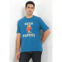 Hush Puppies Kaos Pria Vitaro Blue L