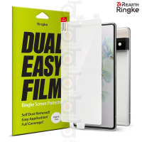 【Ringke】Google Pixel 6 Pro 6.7吋 [Dual Easy Film] 滿版螢幕保護貼（2入）