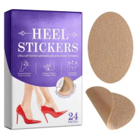 Heel Sticker Pad Heel Protection Flannel Sticker Moleskin Blister Bandages Foot Care Heel Protective Pad Blister Prevention Heel