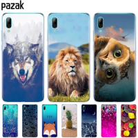 For Huawei y7 Prime 2019 case bumper Silicone TPU Cover Soft Phone Case For Huawei Y7 2019 Y 7 Y7Prime Y7 Prime 2019 protective