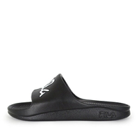 Fila Sleek Slide [4-S326U-001] 男女鞋 運動 涼鞋 拖鞋 休閒 舒適 輕量 防水 黑白