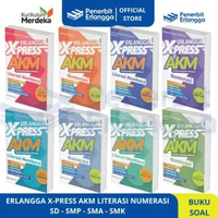 [Erlangga Official] Erlangga X-Press Akm Literasi Membaca & Numerasi Sd Smp Sma Smk SMA LITERASI
