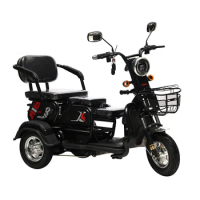China Factory Directly Sale 3 Wheel Electric Bike E Folding Electric Tricycles Motorcycle