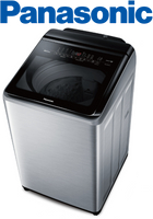Panasonic國際牌 15L  雙科技變頻直立式溫水洗衣機NA-V150LMS【寬64*深74.6*高107.5cm】#洗脫15公斤#鋼板