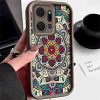 เคสโทรศัพท์ศิลปะมันดาลาสีสันสดใส,สำหรับ Honor X7a 4G/Honor Play7T,ป้องกันการตก,กันกระแทก,ฝาหลัง TPU 