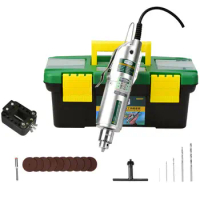 Electric Grinder Mini Drill Rotary Tools Set Mini electric grinder miniature drill jade polishing grinding engraving machine
