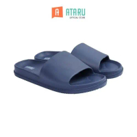 Ataru Ukuran 43 Sandal Basic Slides - Biru